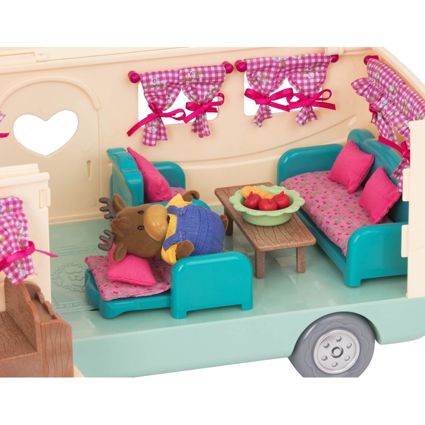 Li'l Woodzeez - Legesæt HAPPY CAMPER camping