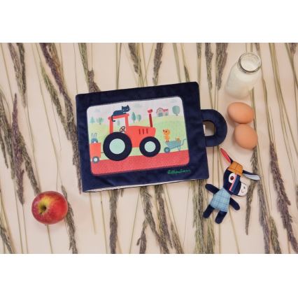 Lilliputiens - Stofbog til børn Æsel på bondegård