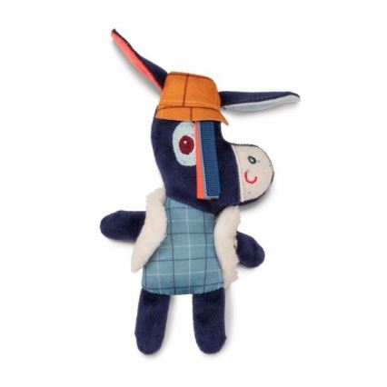 Lilliputiens - Stofbog til børn Æsel på bondegård