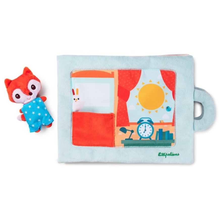 Lilliputiens - Tekstilbog Godmorgen Ræv Alice