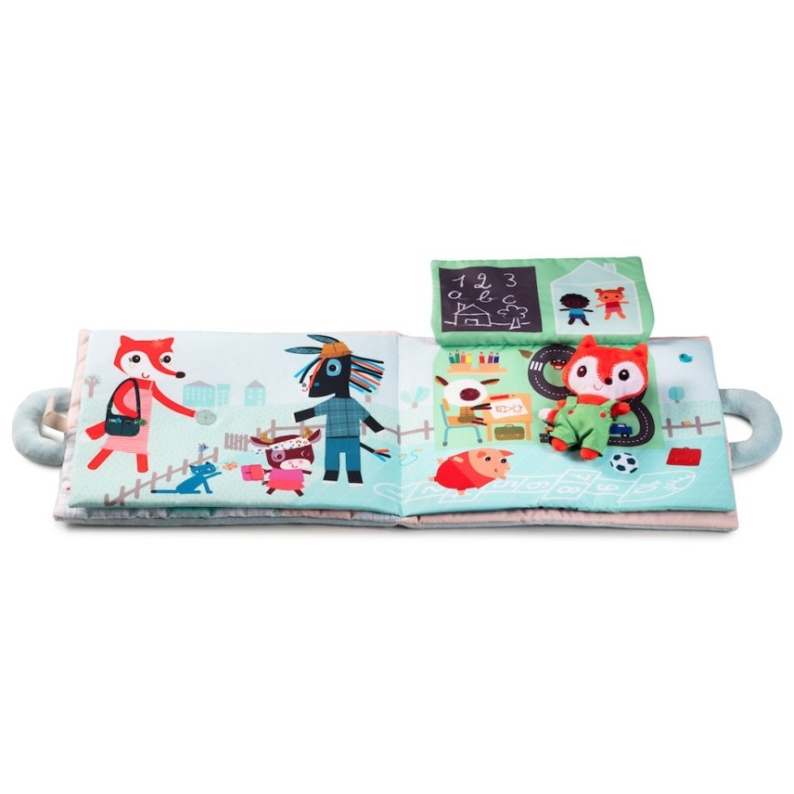 Lilliputiens - Tekstilbog Godmorgen Ræv Alice