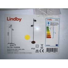 Lindby - Gulvlampe SHILA 2xGU10/25W/230V