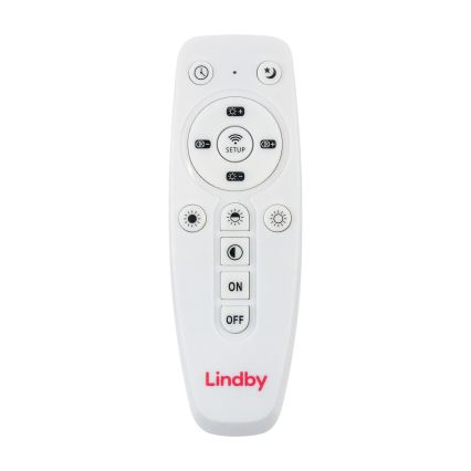 Lindby - LED Dæmpbar loftlampe LIVEL LED/36W/230V + fjernbetjening