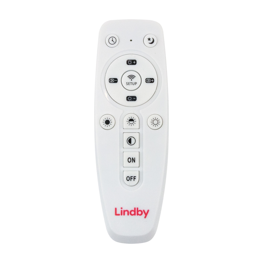 Lindby - LED Dæmpbar loftlampe LIVEL LED/36W/230V + fjernbetjening