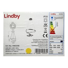Lindby - LED pendel dæmpbar VERIO LED/230V + fjernbetjening