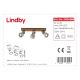 Lindby - LED spotlampe MITIS 3xGU10/5W/230V