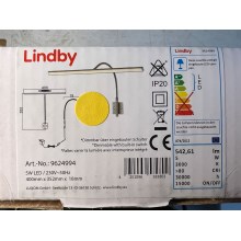 Lindby - LED væglampe dæmpbar NAVINA LED/5W/230V