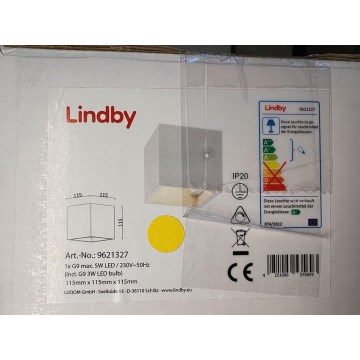 Lindby - LED væglampe KAY 1xG9/3W/230V