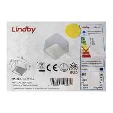 Lindby - LED væglampe LONISA LED/5W/230V