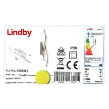 Lindby - LED væglampe SAFIA LED/9,4W/230V