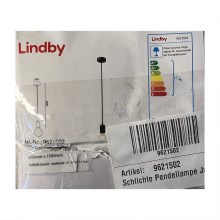 Lindby - Pendel dæmpbar JAKE 1xE27/60W/230V