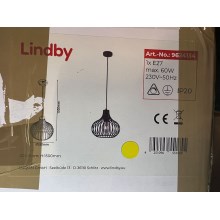 Lindby - Pendel FRANCES 1xE27/60W/230V