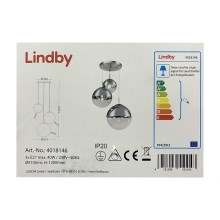 Lindby - Pendel RAVENA 3xE27/40W/230V