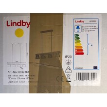 Lindby - Pendel WATAN 4xE14/28W/230V