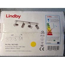 Lindby - Spotlampe 4xGU10/5W/230V