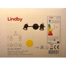 Lindby - Spotlampe CANSU 2xGU10/5W/230V
