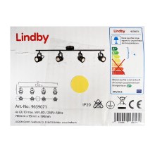 Lindby - Spotlampe LEONOR 4xGU10/5W/230V
