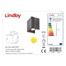 Lindby - Væglampe GERDA 1xGU10/50W/230V
