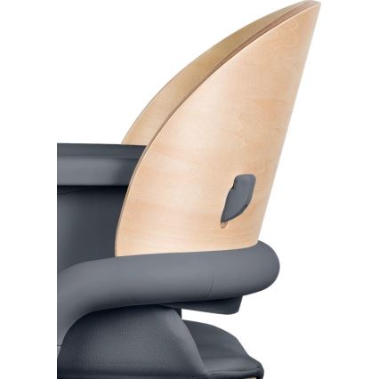 Lionelo - 3-i-1 børnespisestol CELIA, gråt trælook