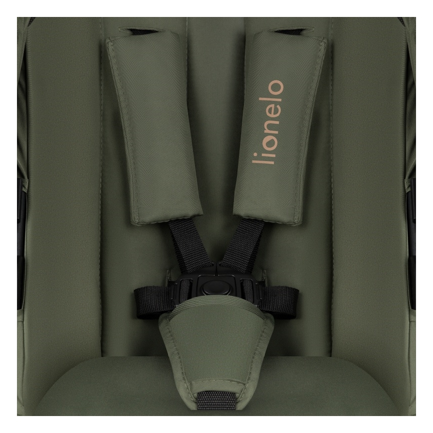 Lionelo - 3-i-1 kombivogn AMBER PLUS Grøn Skov