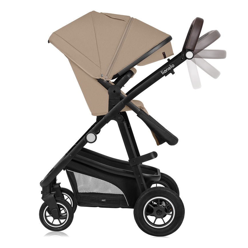 Lionelo - 3-i-1 kombivogn BIANKA Beige Sand
