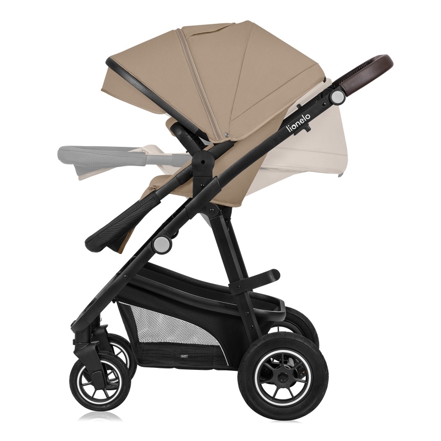 Lionelo - 3-i-1 kombivogn BIANKA Beige Sand