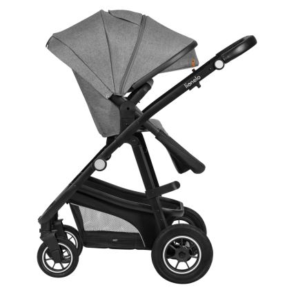 Lionelo - 3-i-1 kombivogn BIANKA Grey Stone