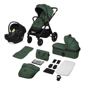 Lionelo - 3-i-1 kombivogn LAYLA Green Forest