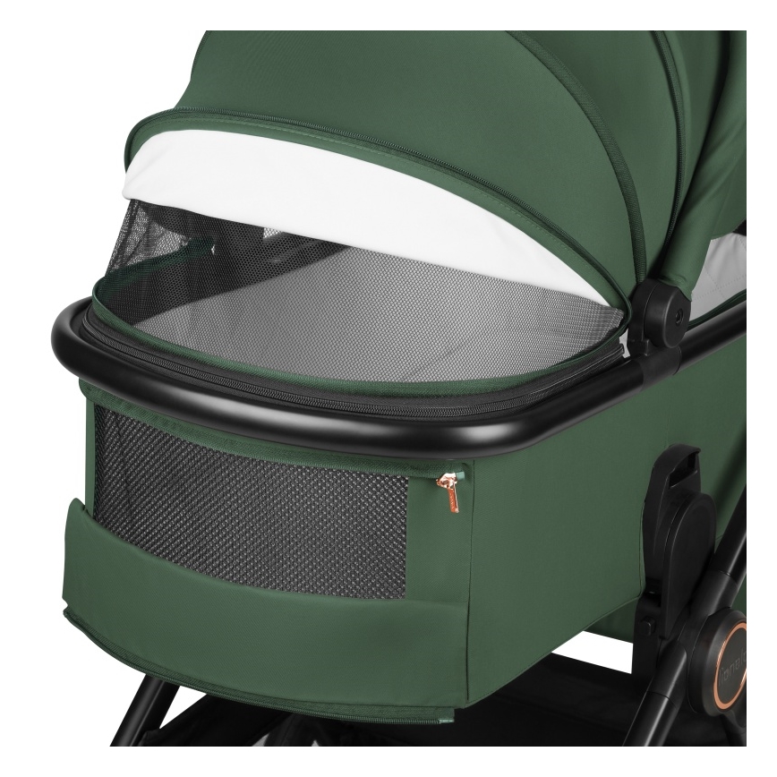 Lionelo - 3-i-1 kombivogn LAYLA Green Forest