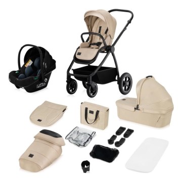 Lionelo - 3-i-1 kombivogn MERIL Beige Sand