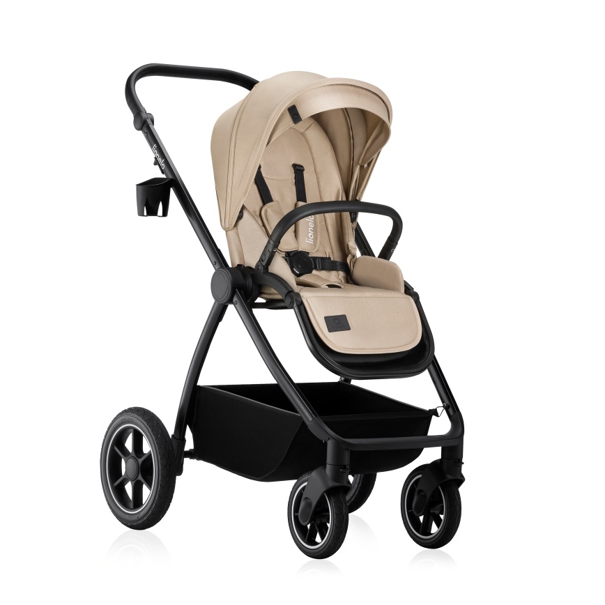 Lionelo - 3-i-1 kombivogn MERIL Beige Sand