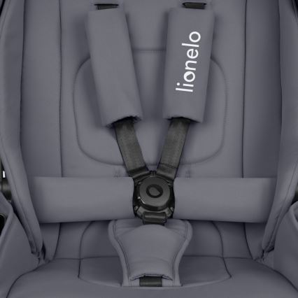 Lionelo - 3-i-1 kombivogn MIKA PLUS Grå Stone