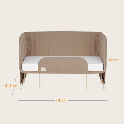Lionelo - 5-i-1 babyseng THOMI PLUS Beige Karamel