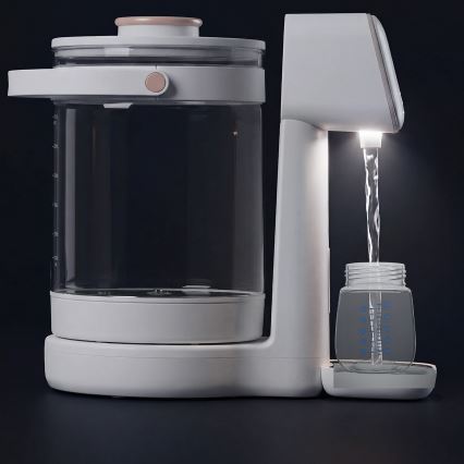 Lionelo - Apparat til tilberedning af modermælkserstatning BABYPRESTO 2.0 1200W/230V Hvid