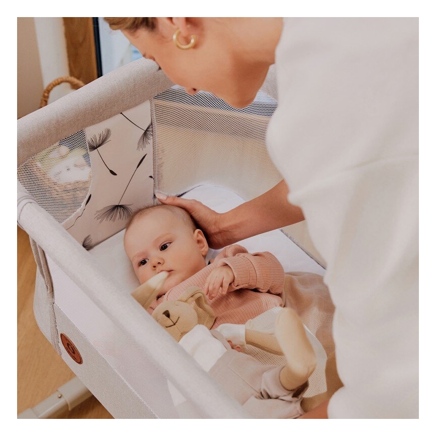 Lionelo - AURORA 3-i-1 babyseng, grå