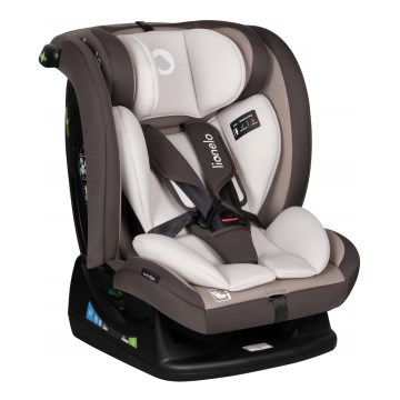 Lionelo - Autostol AART i-Size 40-150 cm brun/kremet