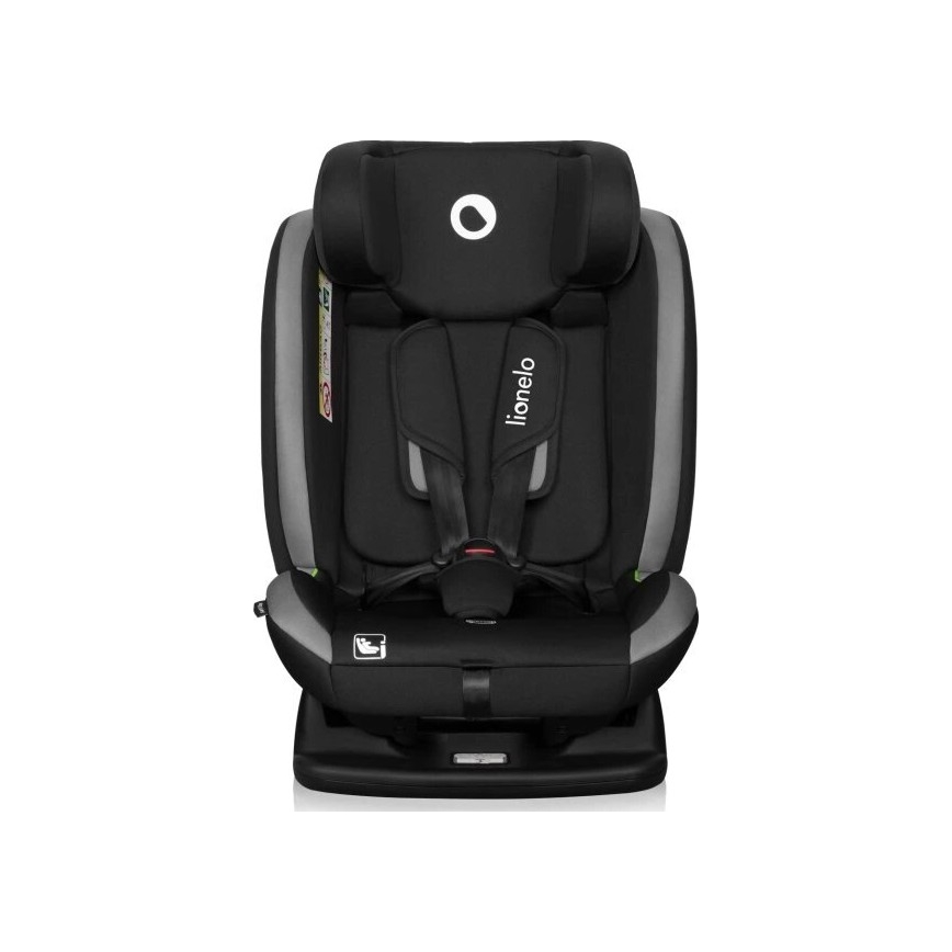 Lionelo - Autostol AART i-Size 40-150 cm sort/grå