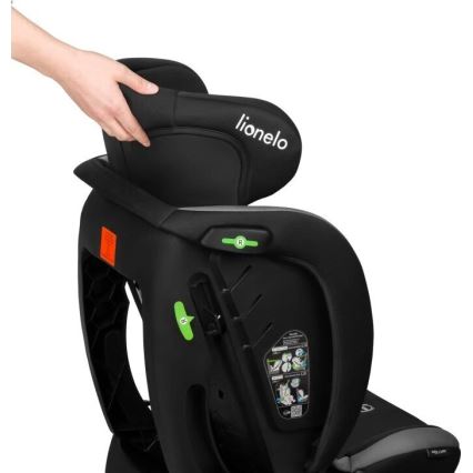 Lionelo - Autostol AART i-Str. 40-150 cm sort/grå