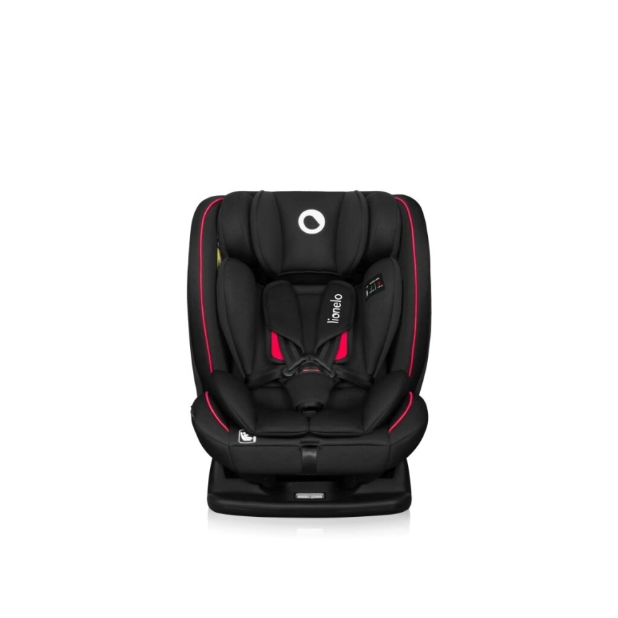 Lionelo - Autostol AART i-Str. 40-150 cm sort/rød