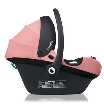 Lionelo - Autostol ASTRID i-Size 40-87 cm Koralrosa