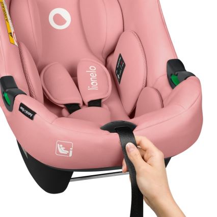 Lionelo - Autostol ASTRID i-Size 40-87 cm Koralrosa