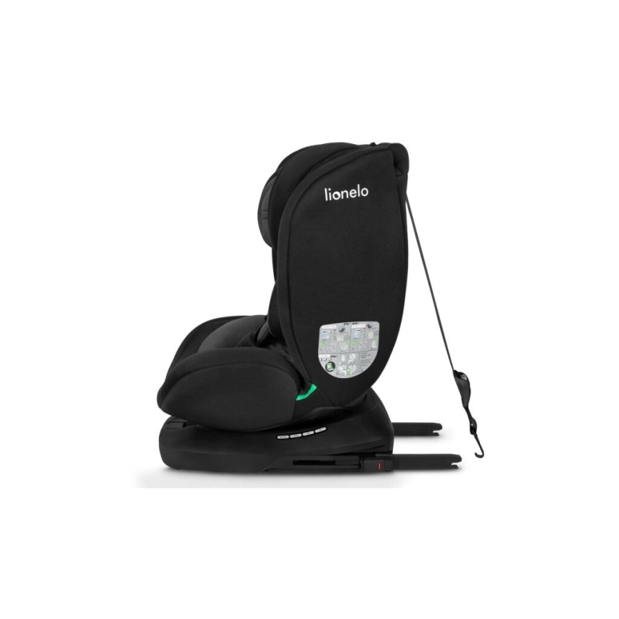 Lionelo - Bilstol BASTIAAN i-Size 40-150 cm sort/grå