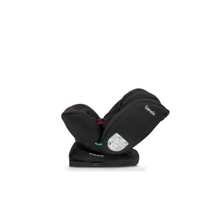 Lionelo - Autostol BASTIAAN i-Size 40-150 cm sort/rød