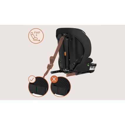 Lionelo - Autostol BILLY i-Size 76-150 cm Baby Pink