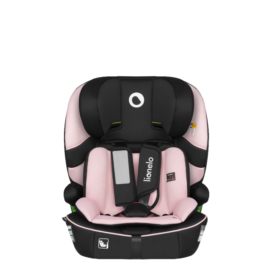 Lionelo - Autostol BILLY i-Size 76-150 cm Baby Pink