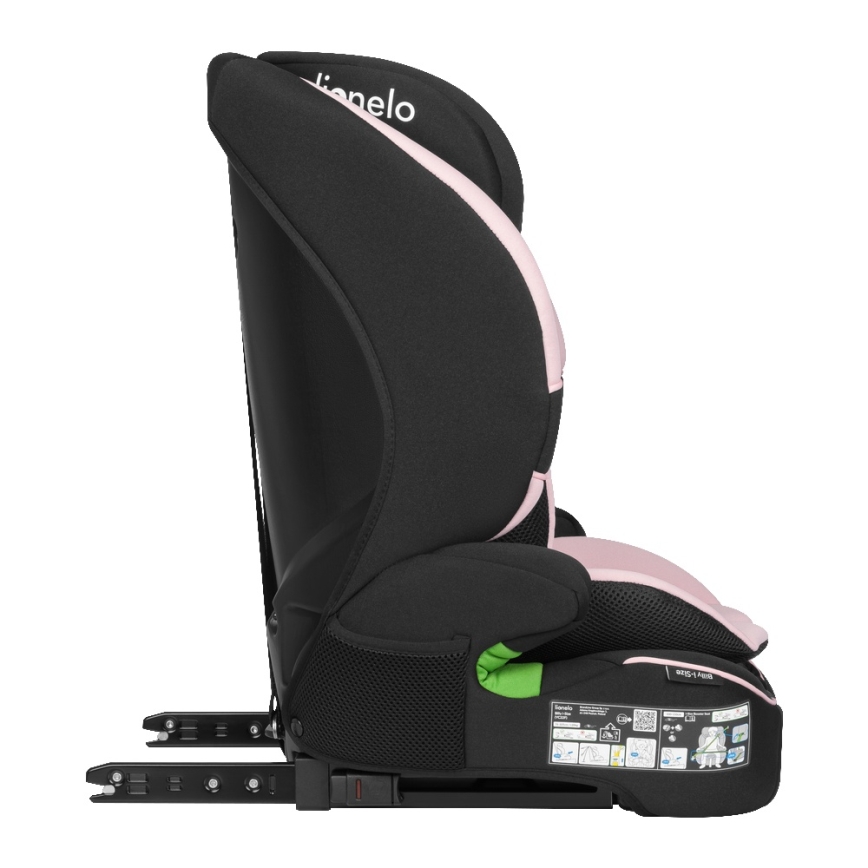 Lionelo - Autostol BILLY i-Size 76-150 cm Baby Pink