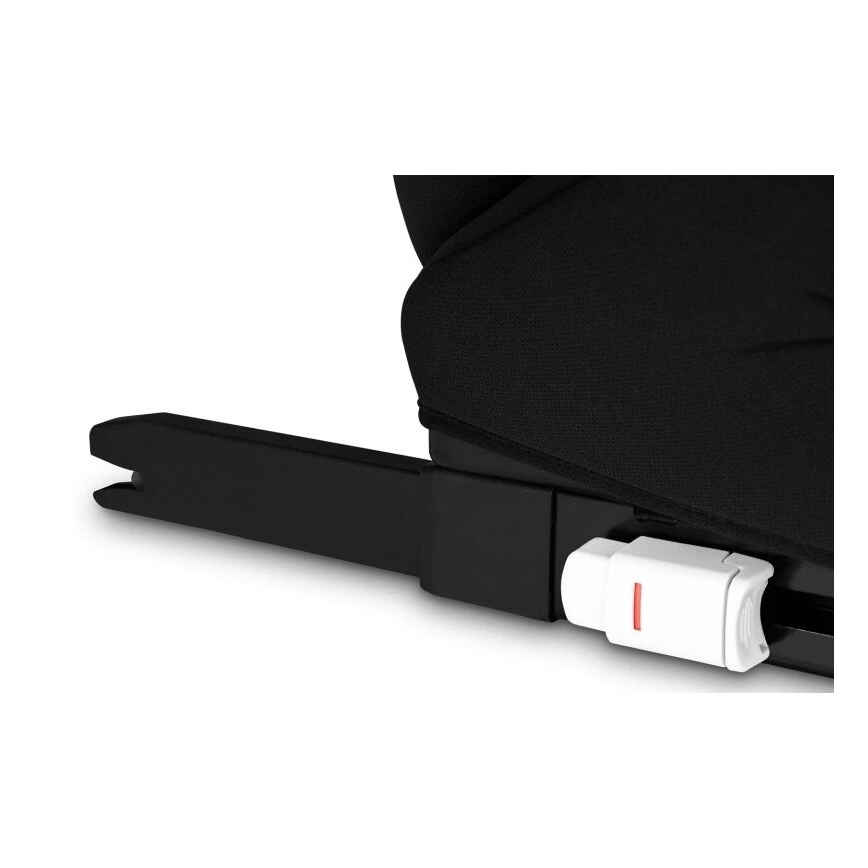 Lionelo - Autostol HUGO i-Size 100-150 cm sort/rød