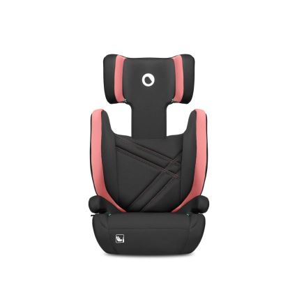 Lionelo - Autostol HUGO i-Str. 100-150 cm sort/lyserød