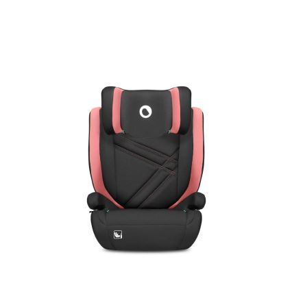 Lionelo - Autostol HUGO i-Str. 100-150 cm sort/lyserød