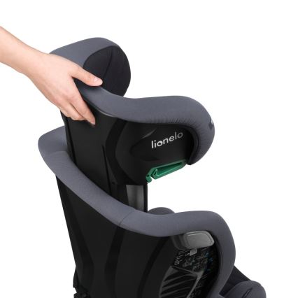 Lionelo - Autostol IGO i-Size 100-150 cm grå grafit